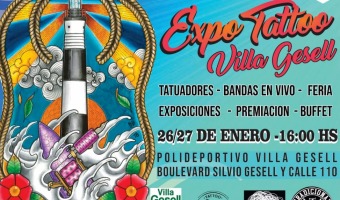 SE REALIZARA LA PRIMERA EXPO TATTOO EN VILLA GESELL